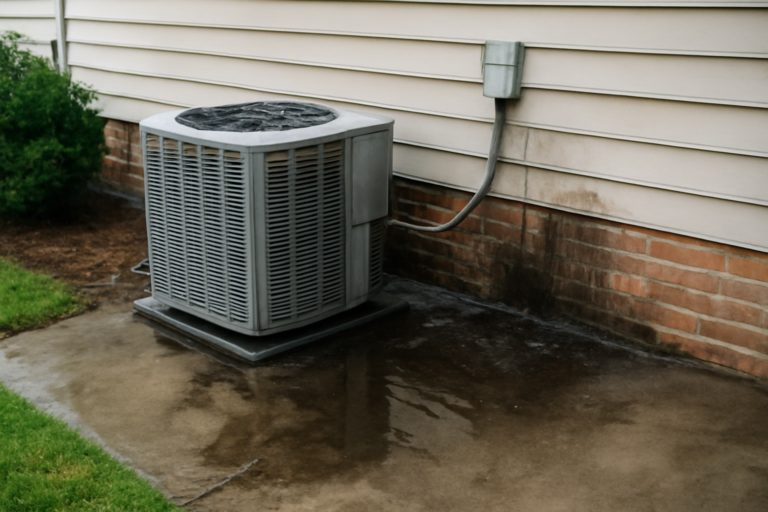 AC Unit Water Removal