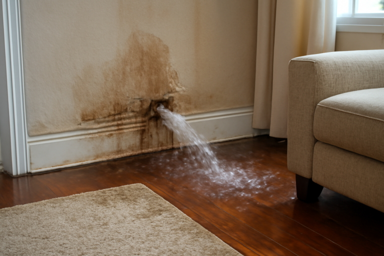 Burst Pipe Water Removal