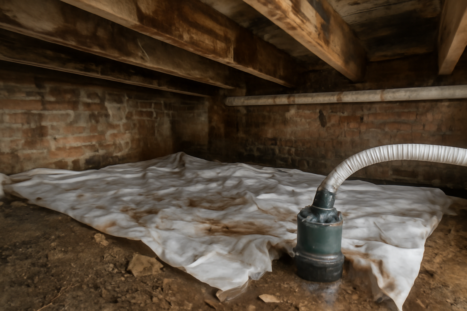 Crawl Space Water Removal in Auburn, WA