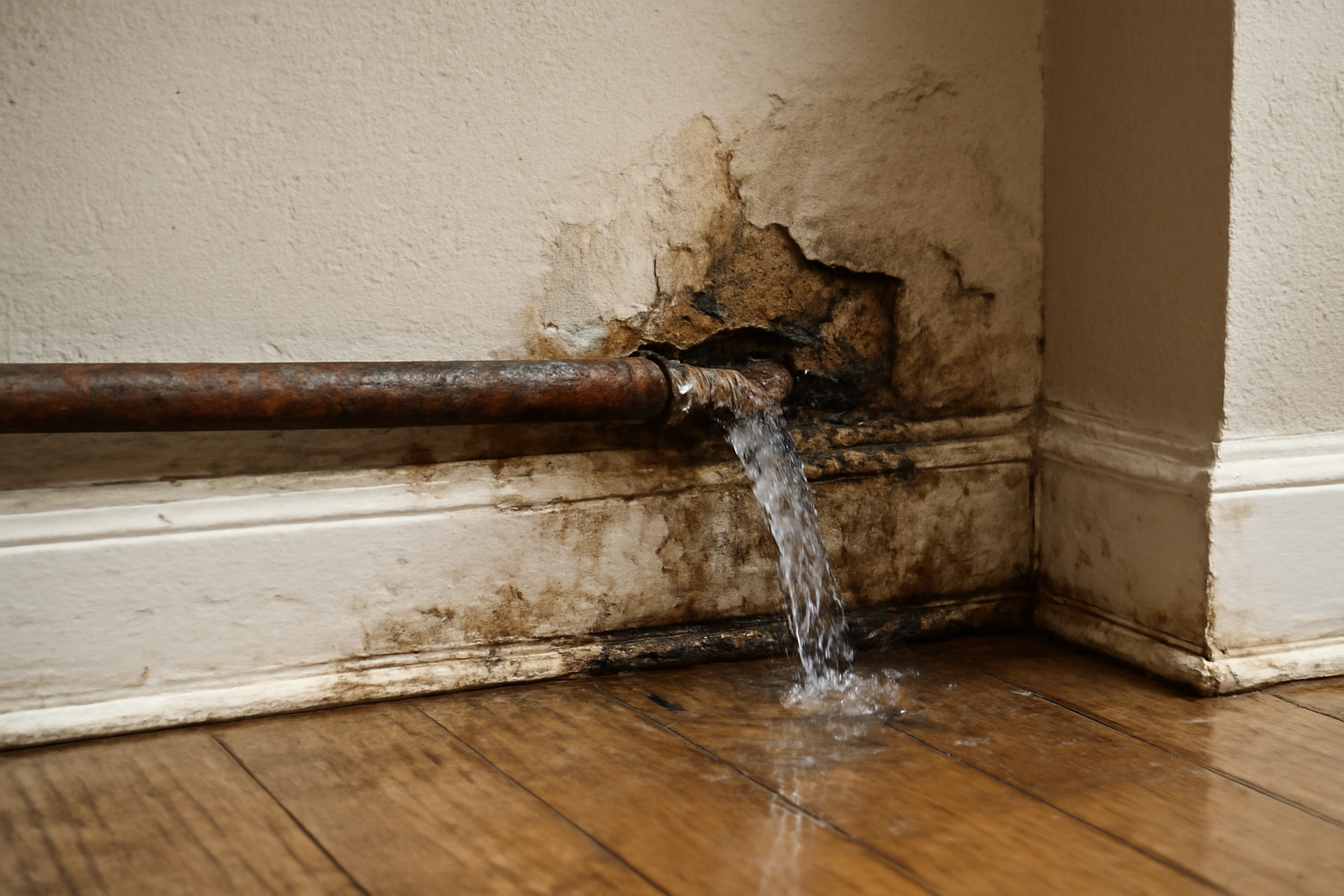 Leaking Pipe Water Removal in Duvall, WA