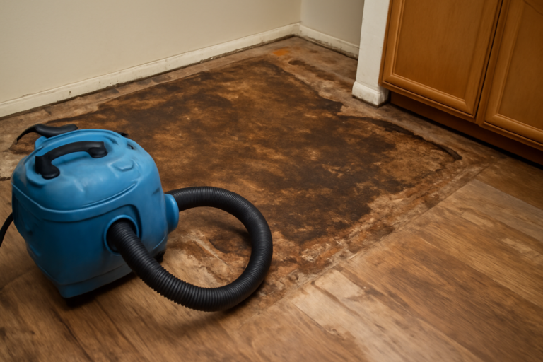 Subfloor Water Extraction